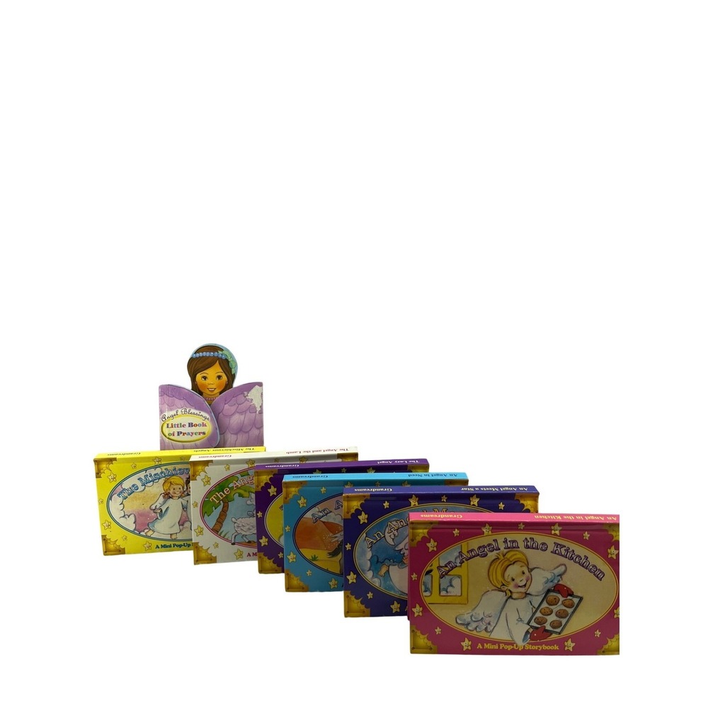Grandreams Mini Pop-Up Storybook Set of 6 Angel Blessings Little Book of Prayers - Picture 2 of 8